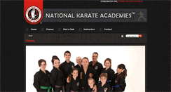 Desktop Screenshot of nationalkarate.com.au